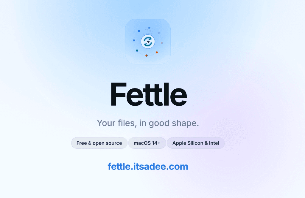 Fettle interface overview